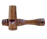 Pio artesanal de madeira chama e atrai pássaros - ave Inhambu açu