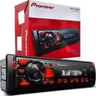 Pioneer MVH S235BT Radio FM Aparelho MP3 Player Som Automotivo Bluetooth Usb RCA Potencia