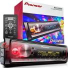 Pioneer MVH X3000BT Aparelho MP3 Player Auto Radio Som Automotivo Bluetooth Usb Auxiliar AM FM