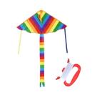 Pipa Arco-Íris De Cauda Longa Para Crianças, Fácil De Voar, Diversão Ao Ar Livre, Pipa Moderna Com