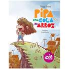 Pipa com cola de arroz