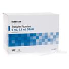 Pipeta de transferência McKesson, 5 mL, não estéril, 5.000 unidades