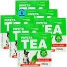 Pipeta Tea 3,2ml Antiparasitário Contra Pulgas Para Cães de 10,1 até 25 Kg Com 3 unid Kit Com 6 Cxs