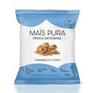 Pipoca Artesanal Mais Caramelo e Coco 50g Mais Pura Super Saborosa