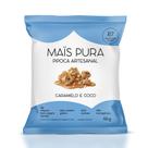 Pipoca Artesanal Sabor Caramelo e Coco Mais Pura 50g