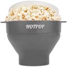 Pipoca de microondas HOTPOP cinza silicone sem BPA