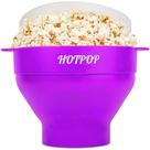 Pipoca de microondas HOTPOP Silicone dobrável roxo