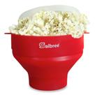 Pipoca de microondas Salbree Silicone Dobrável Vermelho