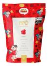 Pipoca Gourmet Doce Sache Sabor Maca do Amor Turma da Monica 80g Lanche Caramelizado Cinema