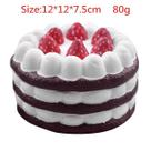 Pipoca Kawaii Squishy, bolo de unicórnio, frutas, leite, formato de café
