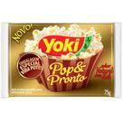 Pipoca para Microondas Pop Pronto Natural com Sal 75g - Yoki