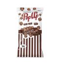 Pipoca Pop Up sabor Chocolate 50g Especial - Kit 15 un