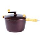 Pipoqueira Alumínio Cereja Pipoca Doce Salgada 5100ml 24cm