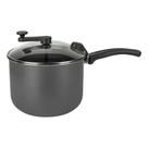 Pipoqueira Antiaderente 4,5L Tampa De Vidro GFT - Cozillar