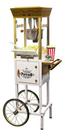 Pipoqueira Eletrica Carrinho 135 2 Em 1 Com Dispenser 127v Branco 127