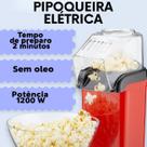 Pipoqueira Elétrica Mini Joy, Compacta e Saudável
