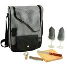Piquenique Wine Carrier no Ascot Deluxe com taças para dois Piquenique Wine Carrier no Ascot Deluxe com taças para dois