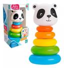 Pirâmide De Argolas Brinquedo Bebê Torre Empilhável Vinil