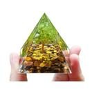 Pirâmide De Energia De Ametista Orgonite Cristais De Cura Reiki Ferramenta De Chakra Pedras De