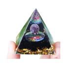 Pirâmide De Orgônio De Ametista E Peridoto, Cristal De Cura Com Energia Das Doze Constelações, Pirâmide De Orgônio De Ametista E Peridoto, Cristal De Cura Com Energia Das Doze Constelações,