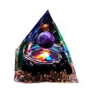 Pirâmide de Orgonita Ametista - Gerador de Energia para Cura e Reiki