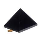 Pirâmide Obsidiana Negra 9 a 11cm entre 750 a 800g Classe A Pirâmide Obsidiana Negra 9 a 11cm entre 750 a 800g Classe A