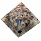 Pirâmide orgonite 6 cm