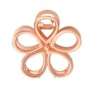 Piranha de Cabelo Rose Gold Flor Média Pro Art PDC50 5x4,5cm