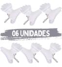 Piranha Salão Presilha de Cabelo Cabelereiro 12 unidades