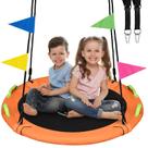 Pires Swing HeyZoo, capacidade de 102 cm e 408 kg com alças laranja
