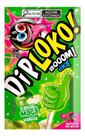 Pirulito Dip Loko Booom Like Maçã Verde 15 Unidades De 11g