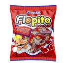 Pirulito Flopito Coração C/ 50 Unidades 500gr