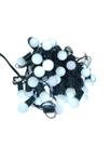 Pisca Bolinhas LED 60 Lâmpadas Led Branco Frio - 110V - Fio Verde - 9 Metros