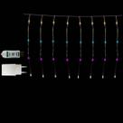 Pisca Cascata 400 leds 10m x 60cm com controle e App Inteligente