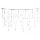Pisca Cascata Com 400 Lâmpadas Led Branco Quente 127V - Fixo - Importado