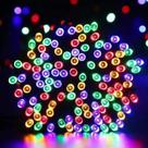 Pisca com 50 Leds 220V 5 Metros - Fio Verde Colorido Pisca com 50 Leds 220V 5 Metros - Fio Verde Colorido