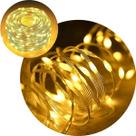 Pisca Cordão De Natal 200 Lâmpadas LEDs Amarelo 20M 110-220v