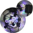 Pisca Cordão Varal Solar Natal 10 Lâmpadas LEDs Colorido 5M