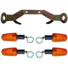 Pisca Diant E Tras, Suporte Pisca Traseiro Twister 250 01.08 Pisca Diant E Tras, Suporte Pisca Traseiro Twister 250 01.08