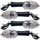 Pisca Factor Fazer Lander Tenere Crosser Cristal 4 Peças