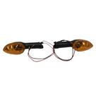 Pisca Fazer 250 Modelo 11/13 Lente Laranja Lisa