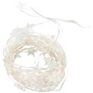 Pisca Fio de Cobre Estrelas 20L Branco 2AA 2,2m Decoração Iluminação de Natal