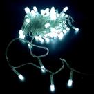 Pisca led micro fio transparente 80 lampadas branco 9 mt