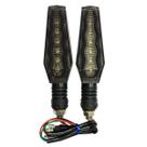 Pisca Led Universal Running Luz Azul Sequencial Amarelo Par
