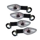 Pisca NXR 150 Bros Lente Cristal