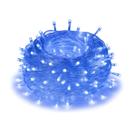 Pisca Pisca 100 LEDs Azul 10M 8 Funções 127V Fio Transparente