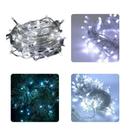 Pisca Pisca Branco Frio 10m 100 Led 8 Função Conector Emenda Pisca Pisca Branco Frio 10m 100 Led 8 Função Conector Emenda