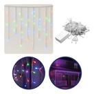 Pisca Pisca Cascata 3,9m 300leds Branco Colorido Natal 220v