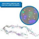 Pisca Pisca Cascata LED 240 Luzes 4,3 metros Pisca Pisca Cascata LED 240 Luzes 4,3 metros