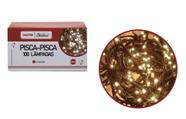 Pisca Pisca com 100 Lâmpadas Arroz 8 Funções 3,5mt - 220V